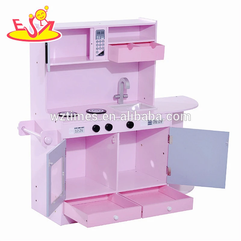Großhandel vorgeben Spielzeug Kinder Holzküche Kochen Set neue Produkt Baby Holzküche Kochen Spielzeug W10C192