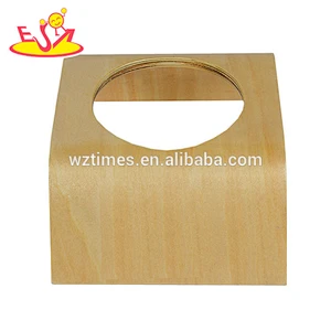 Wholesale interactive wooden pets feeder toy hide and seek wooden brain games pets feeder toy W06F042