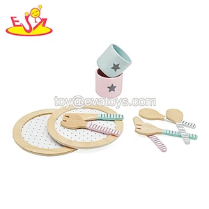 2019 Most popular pretend play wooden ice cream toys for kids W10B314