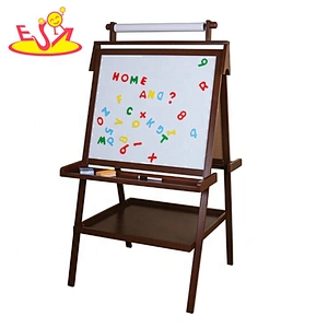 Top sale double sided wooden drawing board for children W12B104C