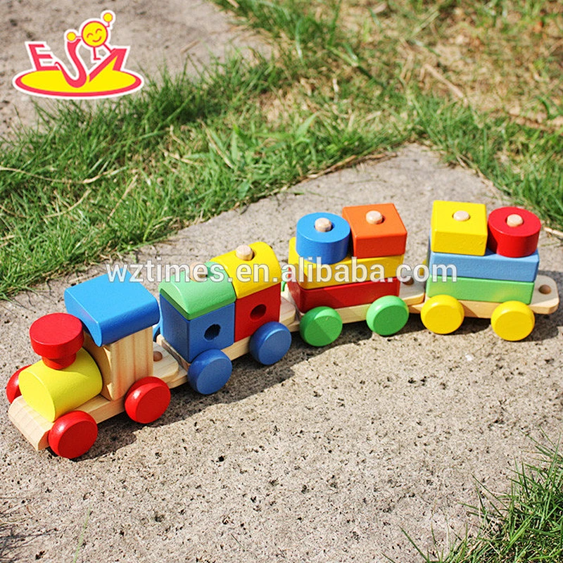 2018 wholesale wooden kids train toy funny wooden kids train toy educational wooden kids train toy W04A280
