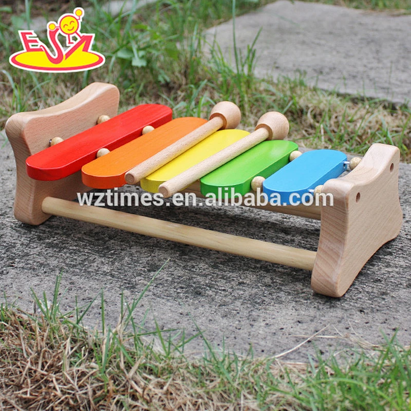 2018 New design baby wooden xylophone toy funny kids wooden xylophone toy best sale children wooden xylophone toy W07C048