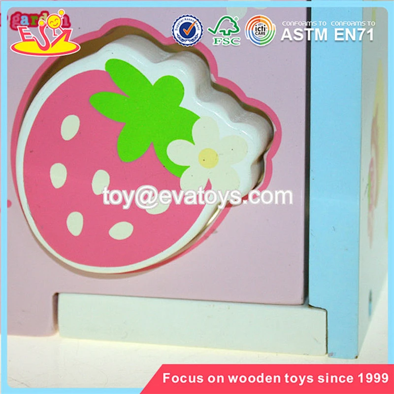 Wholesale lovely style newest wooden shape sorting blocks box toy for baby W12D020