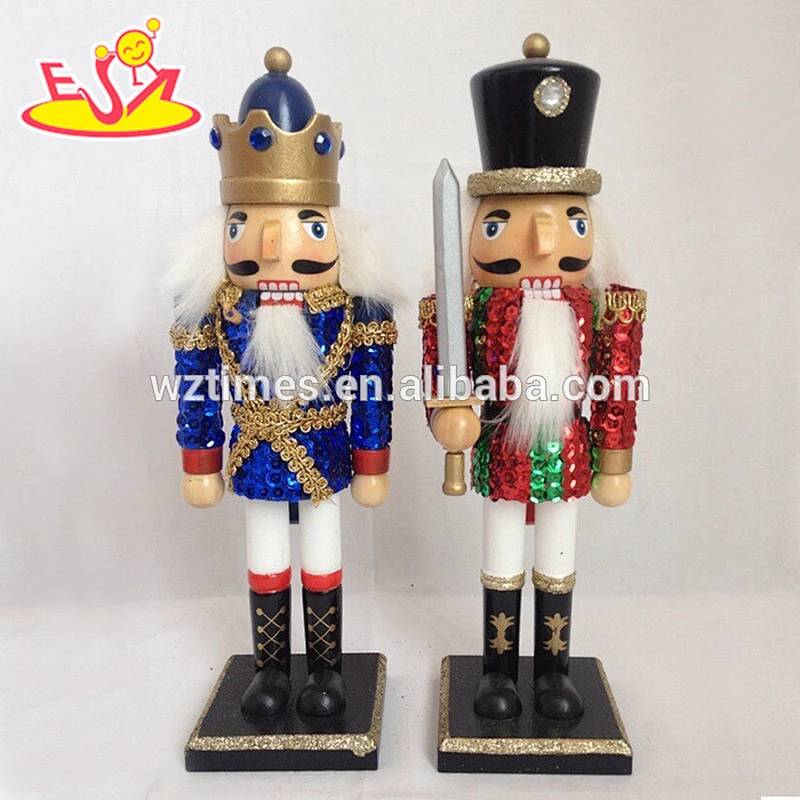 wholesale hottest sale wooden christmas nutcracker soldier for kids W02A065
