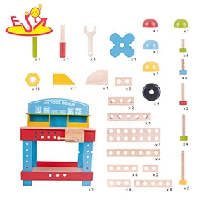 New hottest educational toys wooden children tool set for pretend play W03D118