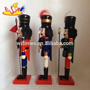 wholesale top quality children wooden christmas nutcrackers for sale W02A079