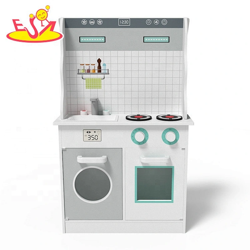 New fashion combination 2 in 1 wooden dollhouse kitchen set for children W06A371B