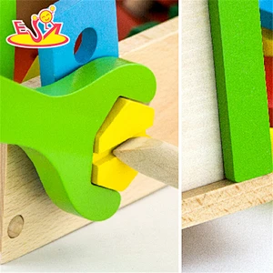 Wholesale new kids wooden diy tools toy for early learning W03D032