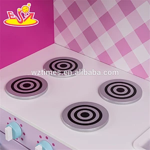 Wholesale modern style kids wooden kitchen sets toy interesting baby wooden kitchen toy W10C276