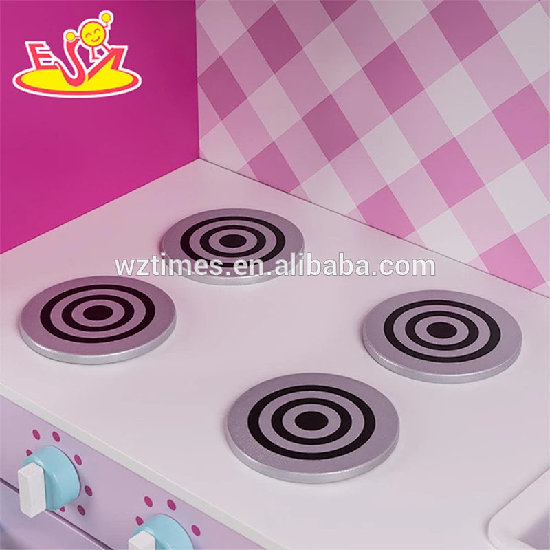 Wholesale modern style kids wooden kitchen sets toy interesting baby wooden kitchen toy W10C276