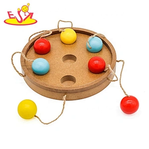 Fun pet interactive wooden pet food puzzles for wholesale W06F108