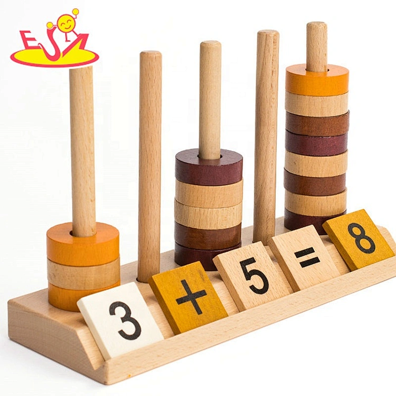 New arrival educational wooden counting games for toddlers W13D223