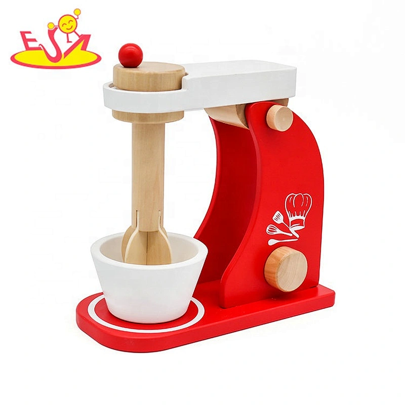 2019 New design kids wooden toy mixer blender for pretend play W10D225