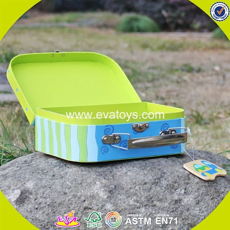 new design lovely wooden kids toy storage W08C172