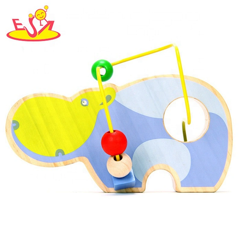 Most popular educational kids wooden bead toys with low orders W11B092