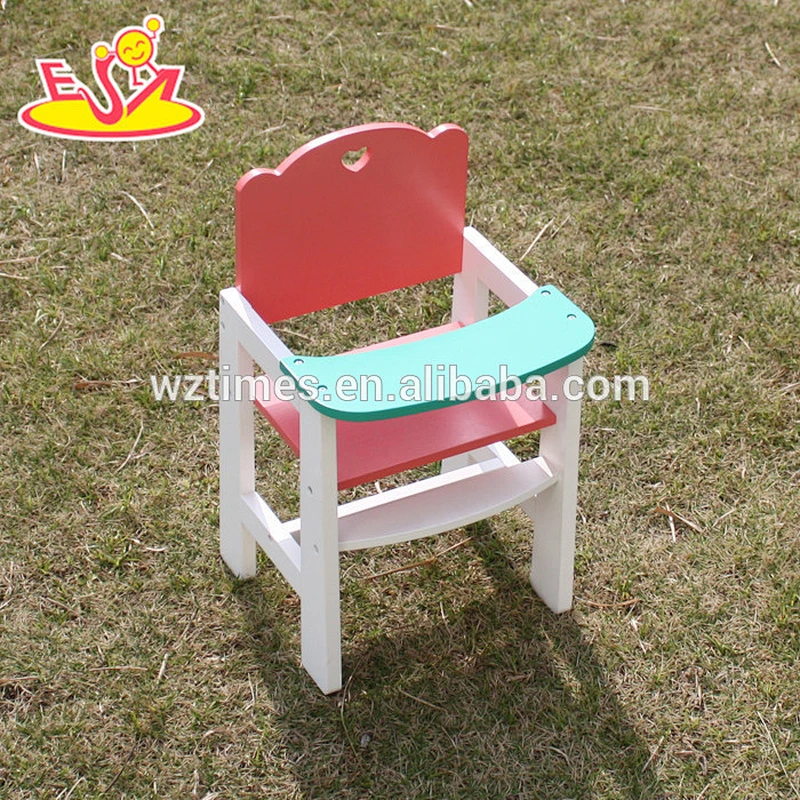 2018 wholesale wooden doll chair new design wooden doll chair high quality wooden doll chair W08F040