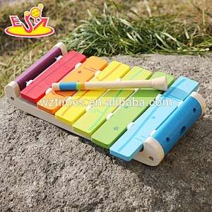 Wholesale baby educational wood xylophone for sale W07C056