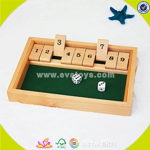 wholesale cheap Wooden Shut The Box top fashion Wooden Shut The Box W01A083