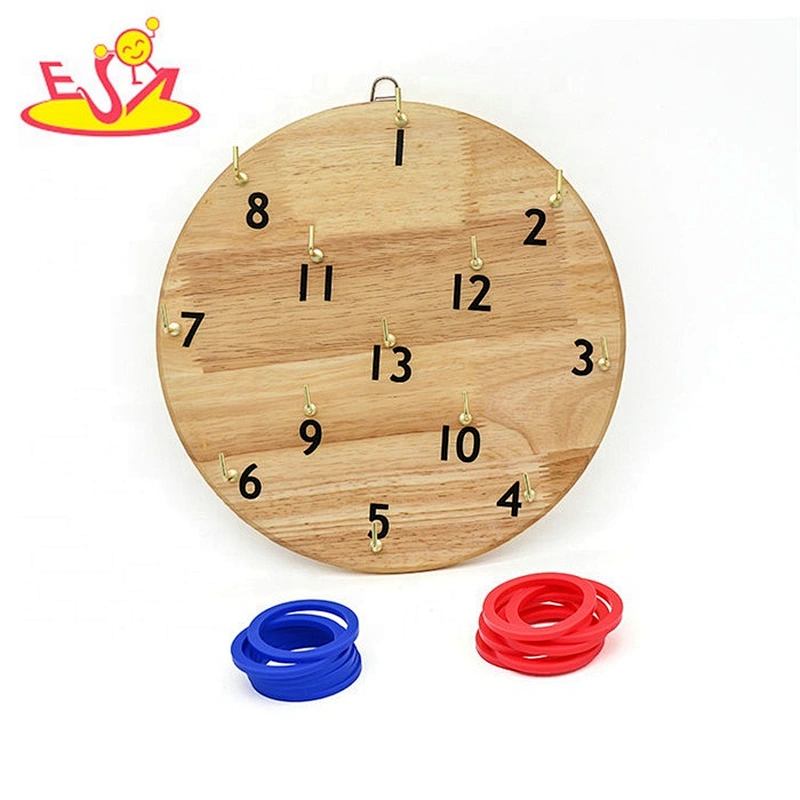 wholesale funny kids wooden quoit boards for wall hanging W01D019