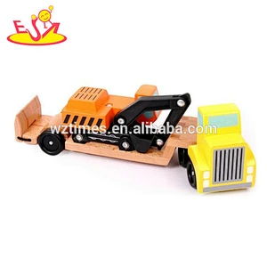 New hottest 4 in 1 educational toy wooden spin top for children W01B077