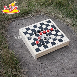 New fashion multi-function kids wooden chess board for education W11A048
