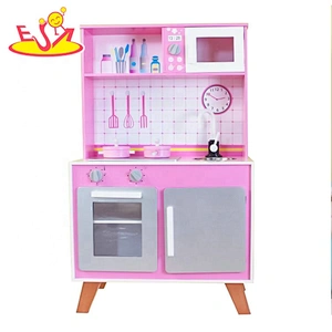 2019 New design children wooden toy cooking set for pretend W10C451