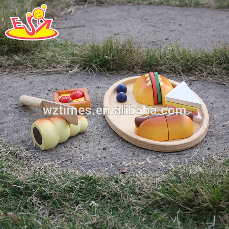 2018 wholesale wooden food toys for kids kitchen wooden food toys for kids funny wooden food toys for kids W10B158