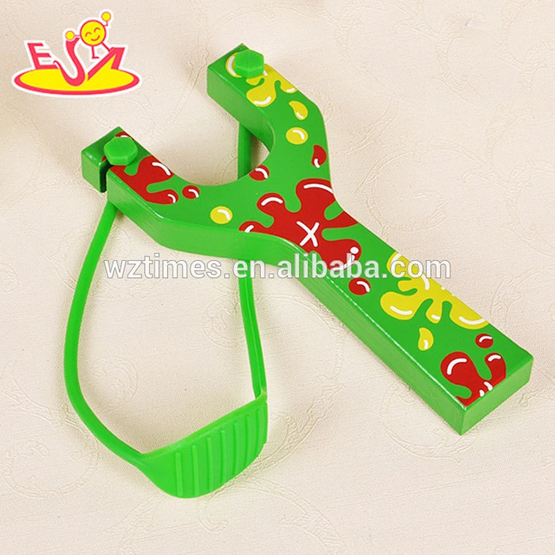 wholesale baby wooden toy hunting slingshot funny wooden toy hunting slingshot popular wooden toy hunting slingshot W01A059