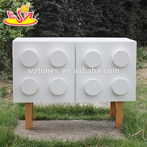 2018 wholesale baby wooden white storage box fashion kids wooden white storage box best children white storage box W08C169