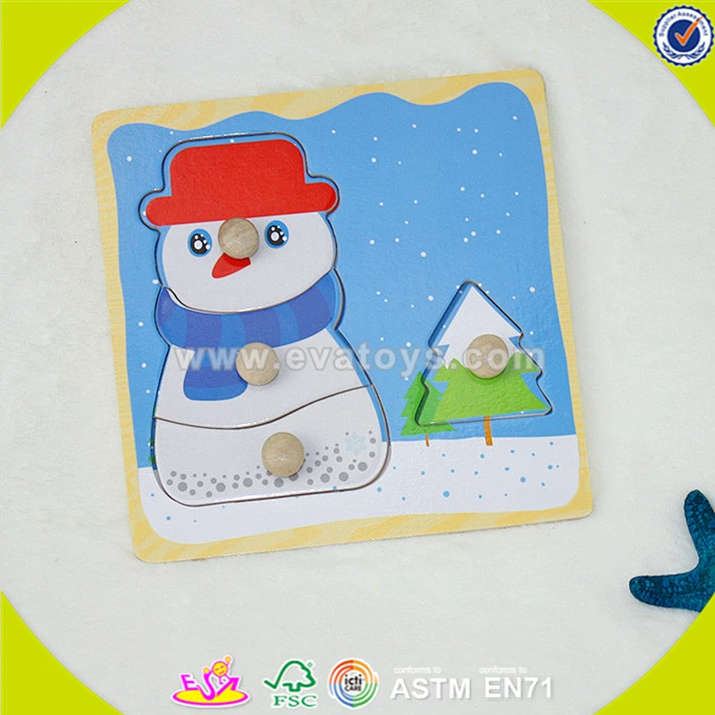 wholesale cheap wooden children puzzle for education W14M072