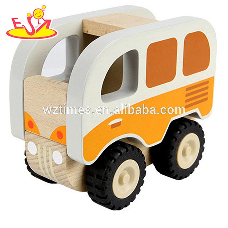 2018 wholesale baby wooden truck toy hottest children wooden truck toy W04A246