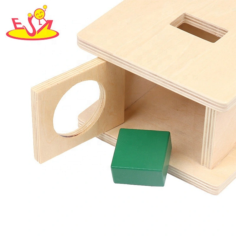 Best design Montessori wooden object permanence activities for children W12F084