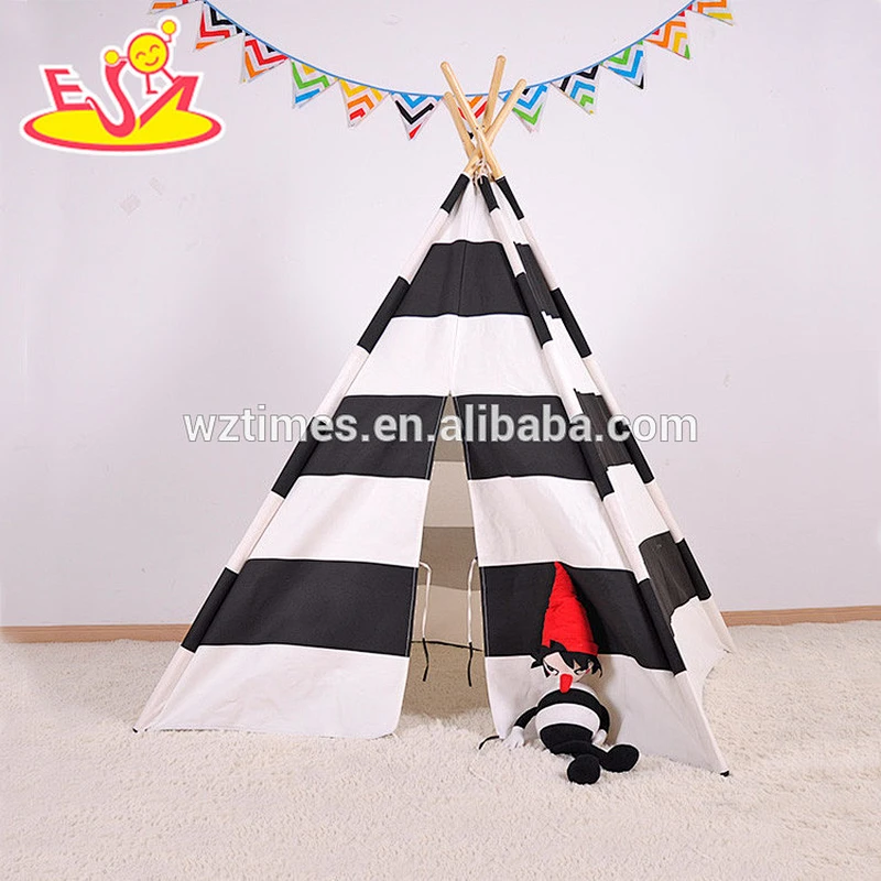 wholesale indoor large playhouse toddler play tent most popular toy teepee toddler play tent W08L011