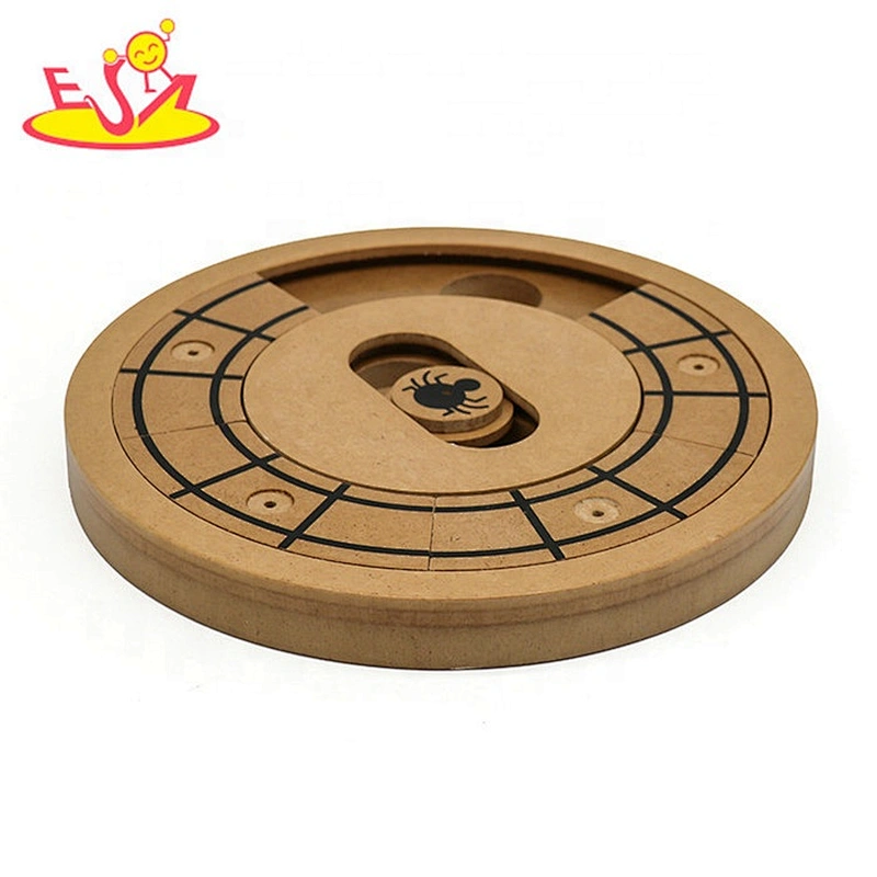 Free sample fun pets training wooden outdoor dog toy for wholesale W06F105B