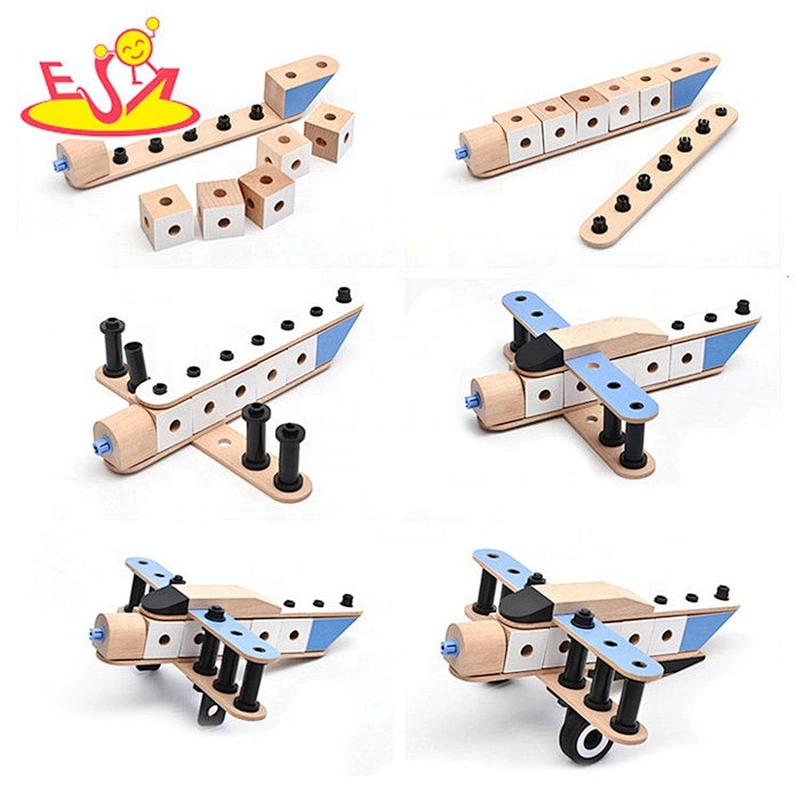 2019 New arrival educational wooden diy kits for kids W03B081