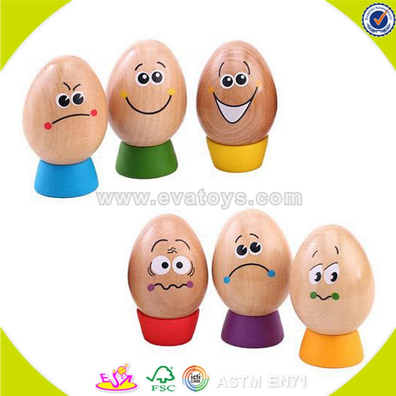 wholesale baby wooden expression toy DIY kids wooden expression toy fashioned wooden expression toy W01A077