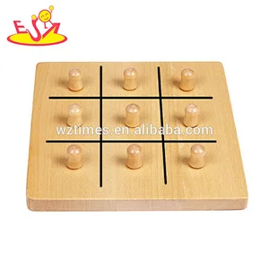 Das heißeste Verkauf hölzernes Jiugong-Gitterbrettspielspielzeug für Kinder W12F026