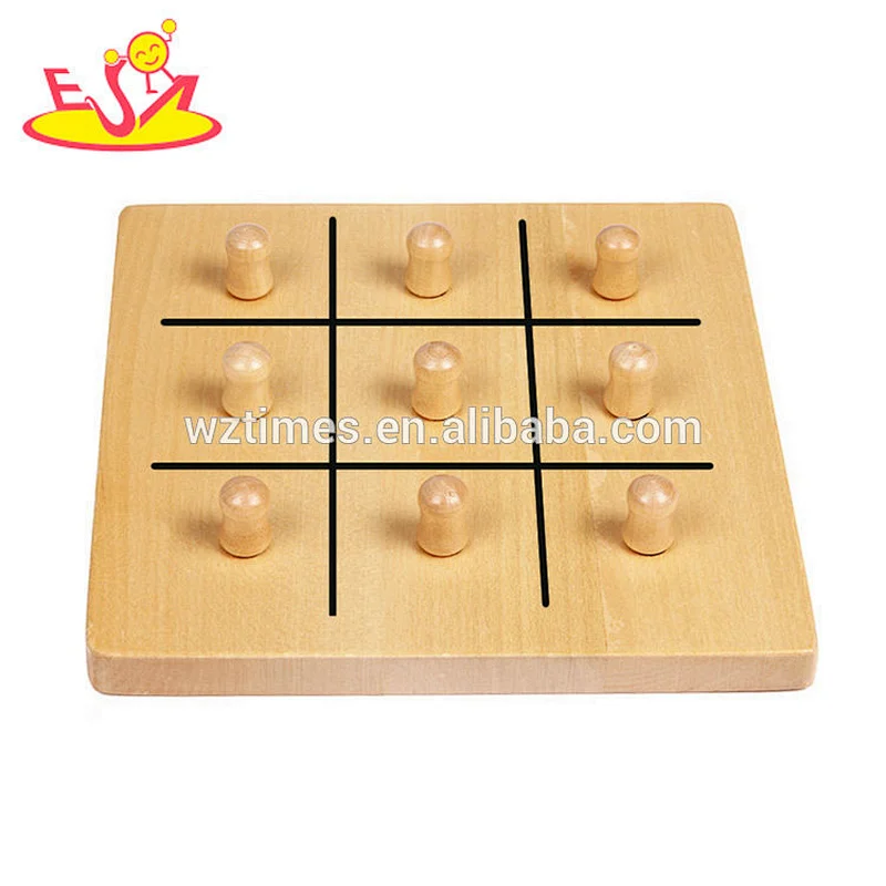 Das heißeste Verkauf hölzernes Jiugong-Gitterbrettspielspielzeug für Kinder W12F026