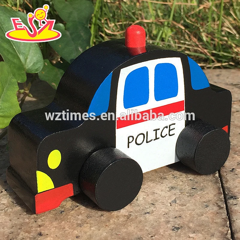 2018 hottest cartoon wooden ice cream toy car W04A202