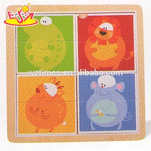 wholesale baby wooden puzzle fashion kids wooden puzzle cheap wooden puzzle W14A114
