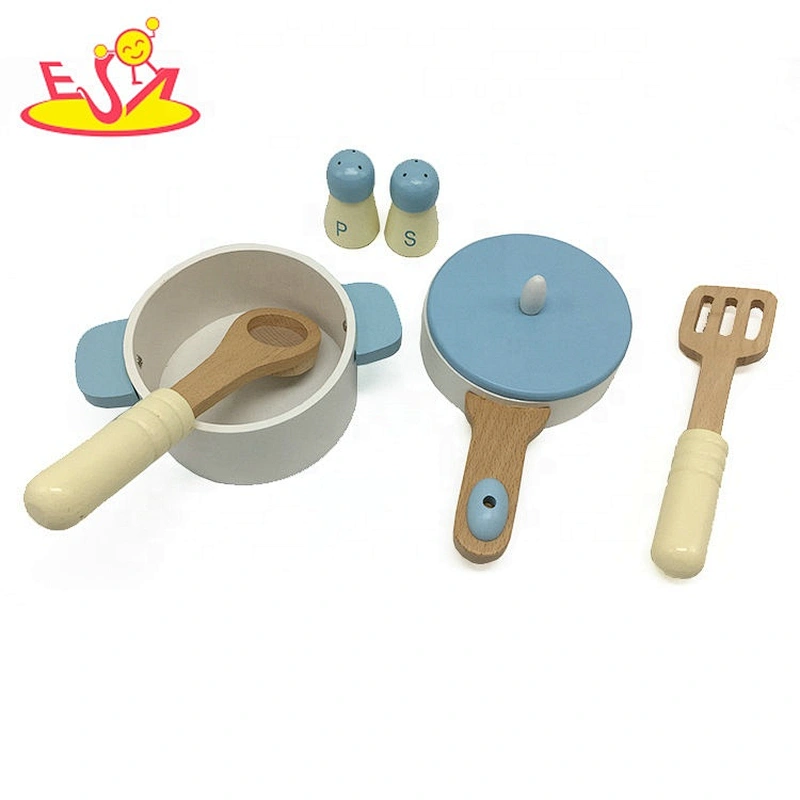 2019 Most popular kids wooden play food and dishes for kinderplay W10B311