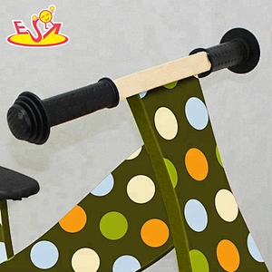 New design preschool wooden push bike for children W16C117