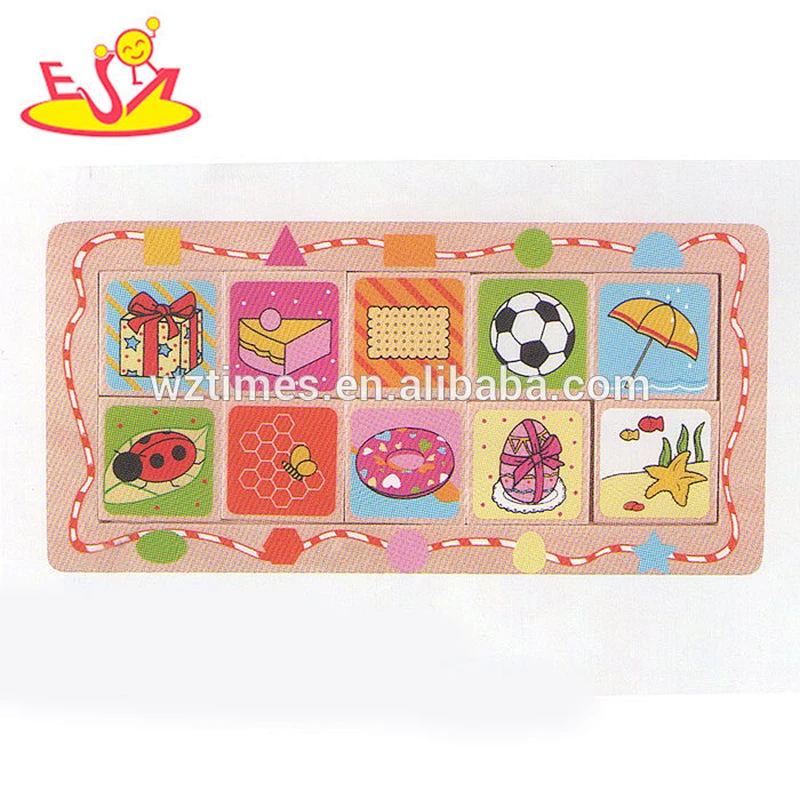 wholesale funny wooden puzzle toys for kids educational wooden puzzle toys for kids W14C205