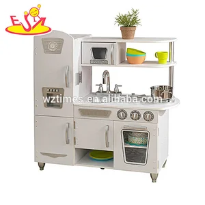 2018 Simplemente juego de cocina de madera preescolar juego de cocina mini juguete para personalizar W10C362
