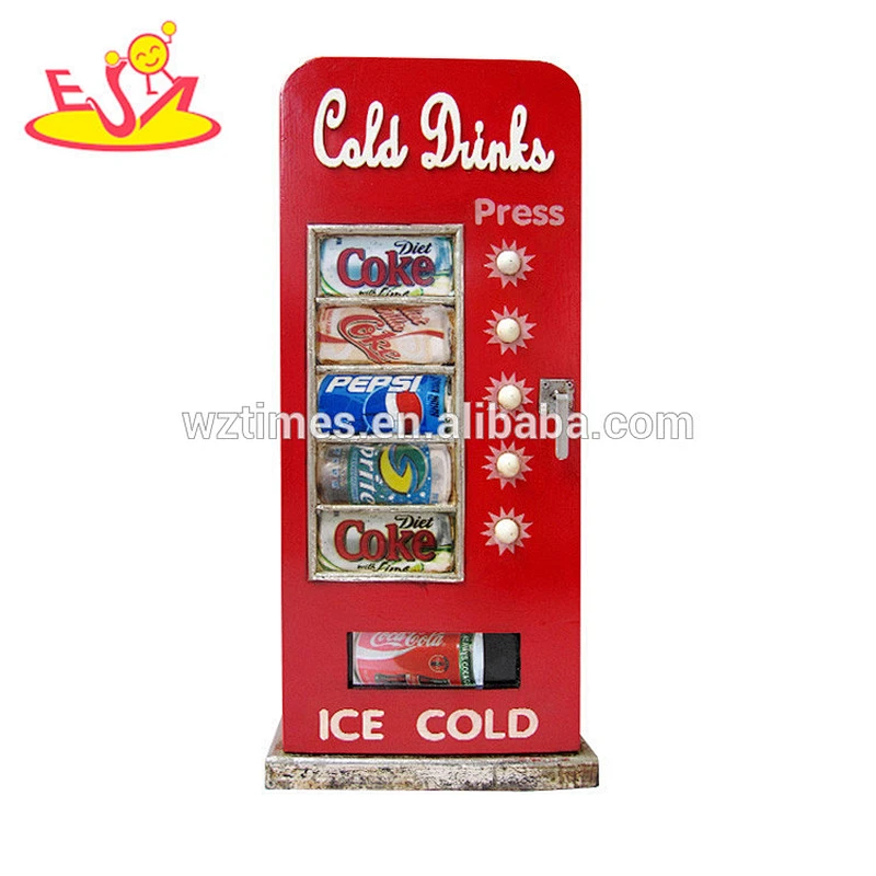 Wholesale best sale european style antique design red wooden small bookcase with door W08C227