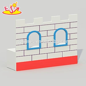 Wholesale funny castle wooden kids playhouse best design wooden kids playhouse preschool play wooden kids playhouse W08C180