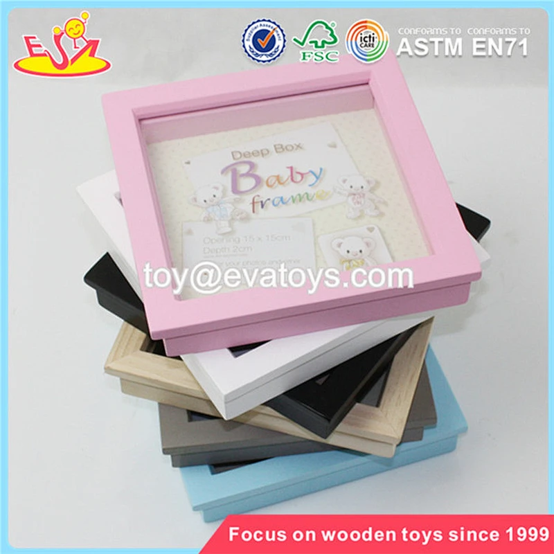 Cheapest lovely wooden pink picture frame for sale W09A019