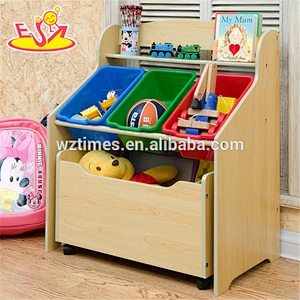 wholesale newly functional wooden storage box bench most popular cutie wooden storage box bench W08C132