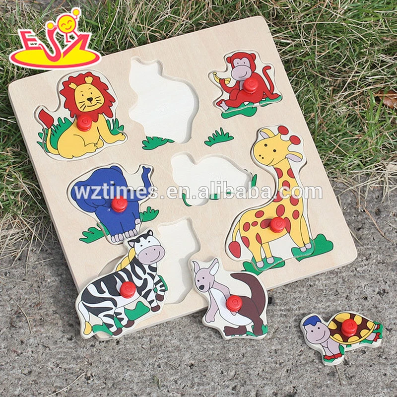 wholesale high quality kids wooden puzzle cheap wooden puzzle W14M087