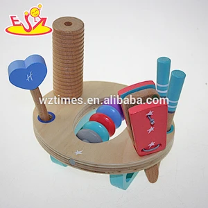 Wholesale musical teaching aid multifunction wooden percussion set toy for kids W07A086